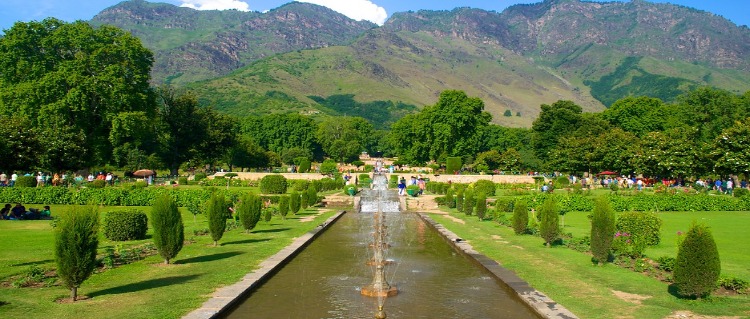 kashmir mughal garden